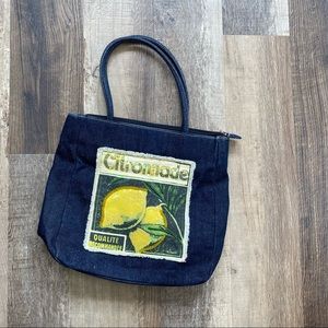 Patchwork Denim Tote